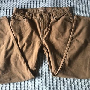 Banana Republic Travel Jean 34x30 Tan
